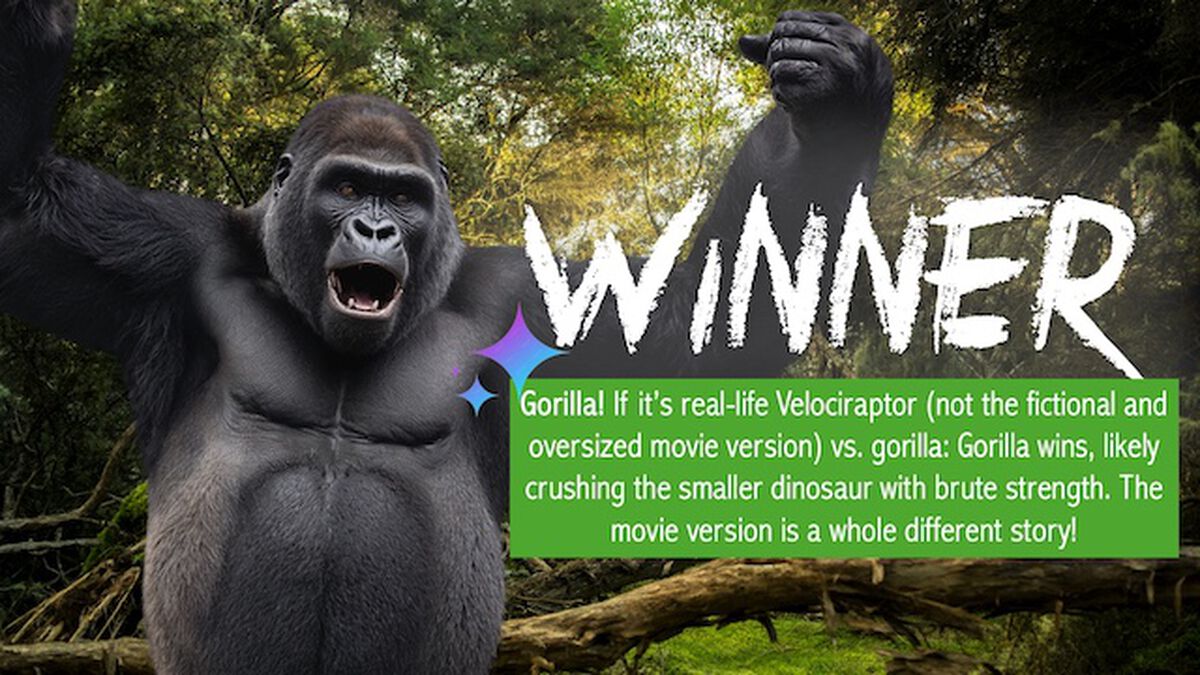 Gorilla Warfare: 1 vs 100 image number null